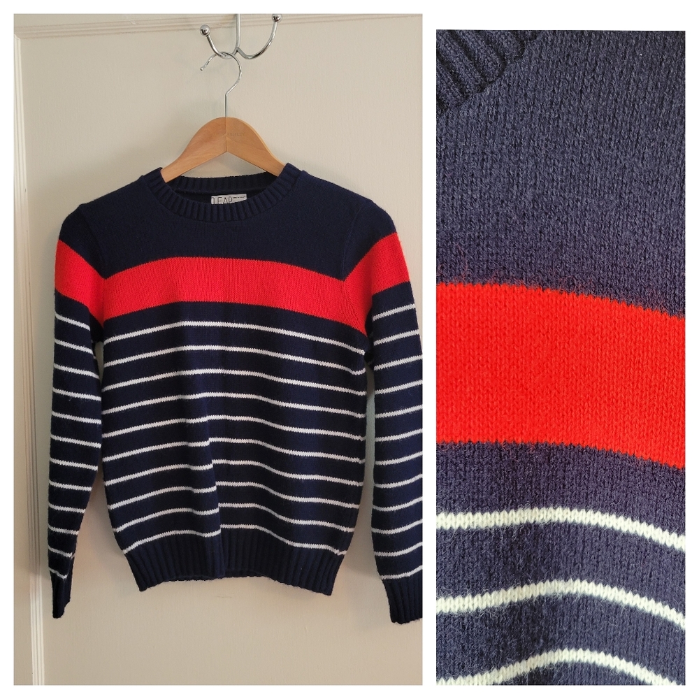 Vintage Navy Stripe Sweater